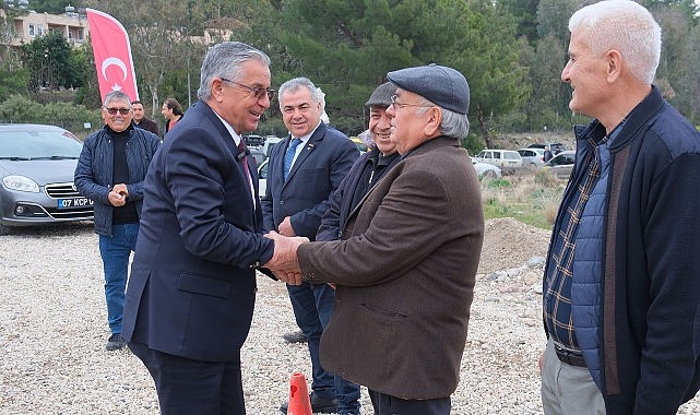 Tekirova Kapalı Pazar Yeri’nin temeli atıldı