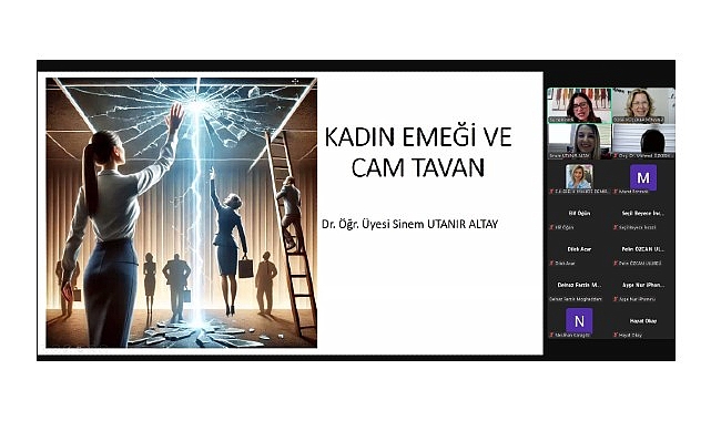 EÜ Sağlık Bilimleri Fakültesinde “Kadın Emeği ve Cam Tavan” Söyleşisi düzenlendi