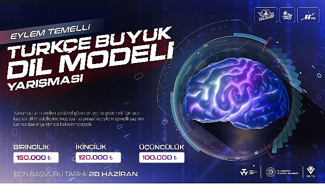 Eylem Temelli Türkçe Büyük Dil Modeli Yarışması ile Türkiye Kendi Yapay Zekâ Uygulamalarını Geliştirecek