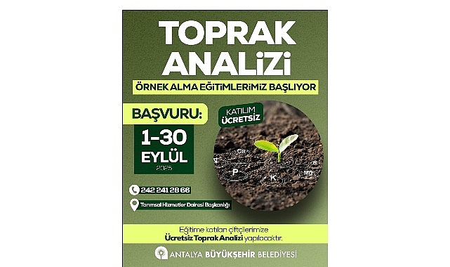 Büyükşehir’den üreticiyi eğitim desteği