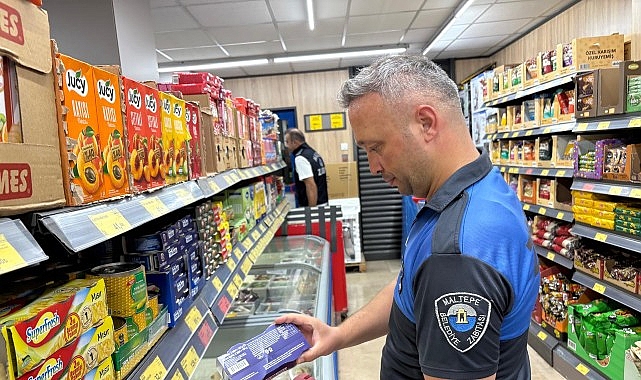 Maltepe Belediyesi’nden marketlere ‘karekod’ ve gıda denetimi
