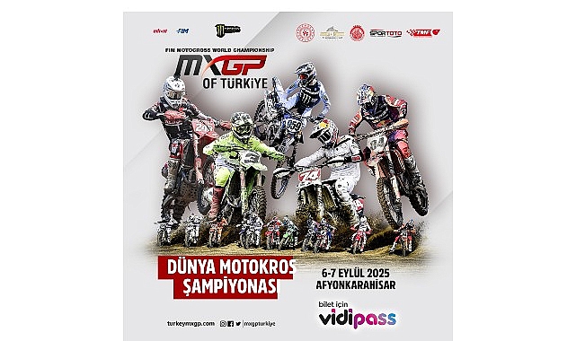 Motokrosun Yıldızları 8. Kez Afyonkarahisar’da Piste Çıkıyor