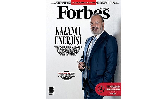 Enerji sektörünün her alanında Türkiye dışında büyüyen Cemil Kazancı Forbes Türkiye kapağında