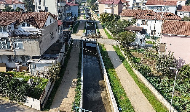 İSU’dan Kartepe’ye dere ıslahı ve altyapı çalışmaları