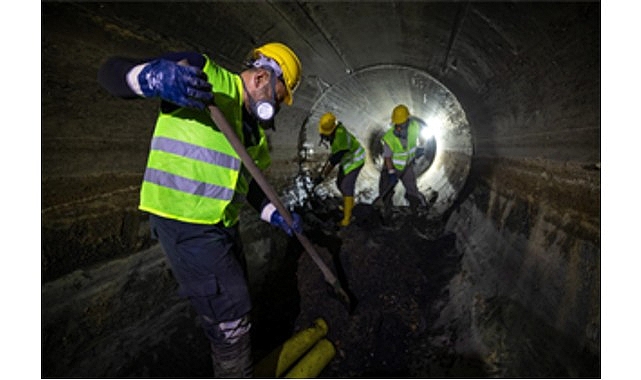 Ana kuşaklama hattında temizlik harekatı