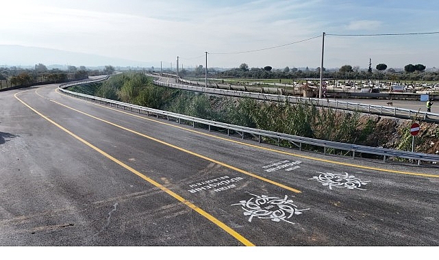 İncirliova ile Aydın Şehir Hastanesi Arasında Yol Yapım Çalışmaları Tamamlandı