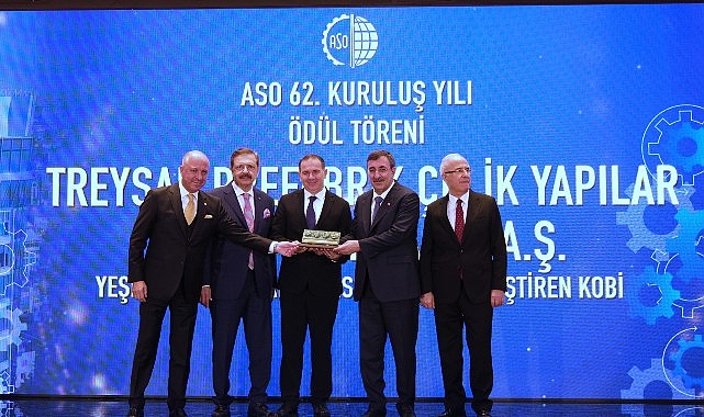 Treysan “Yeşil Dönüşüm Kapasitesini En Çok Geliştiren Firma” seçildi