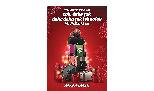 Yeni yıl heyecanına MediaMarkt ‘Yeni Yıl Kampanyası’ ile ortak oluyor