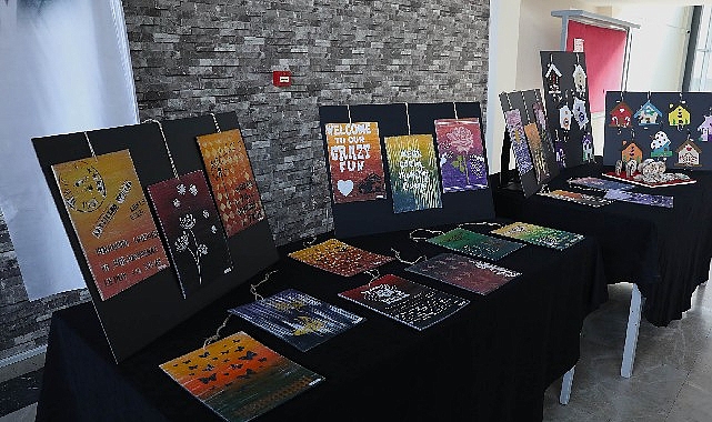 Çocuk Eğitim Merkezi öğrencilerinden Sanatsal Yolculuk sergisi