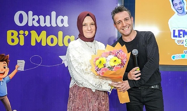 Çocuklar ‘Lemi Abi’nin renkli dünyasına konuk oldu