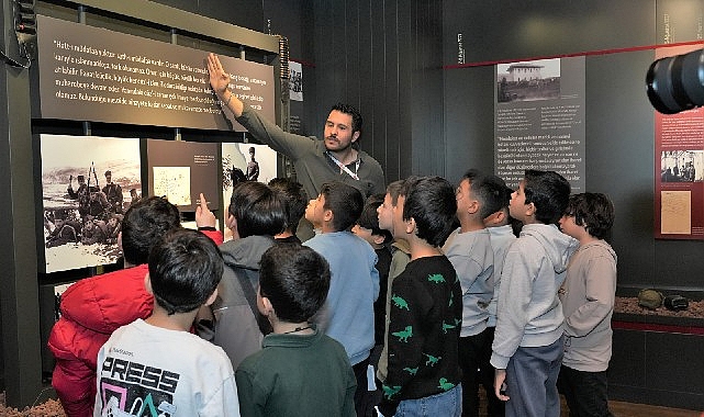 İlkokul öğrencilerinden Atatürk Ankara Milli Mücadele Müzesi’ne ziyaret