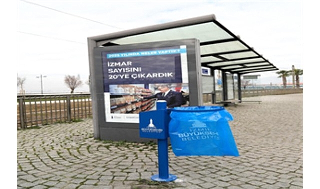 İzmir’de duraklar temiz ve düzenli