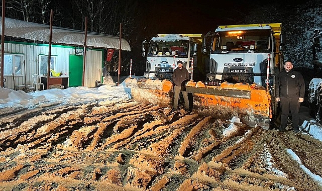 Kartepe’de Yeni Yıl Mesaisi