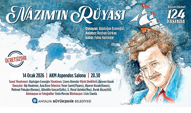 “Nâzım’ın Rüyâsı” seyirciyle buluşuyor