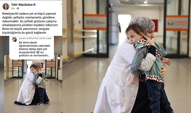 Türkiye’yi duygulandıran fotoğrafa Başkan Büyükakın’ın yorumu