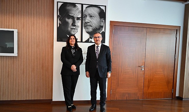 Başkan Çerçioğlu’na Merkez Disiplin Kurulu Başkanı Sarı’dan Ziyaret