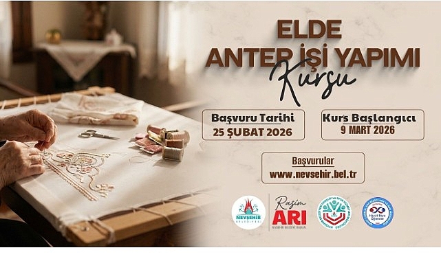 KAPEM’de “Elde Antep İşi Yapımı” Kursu Başlıyor