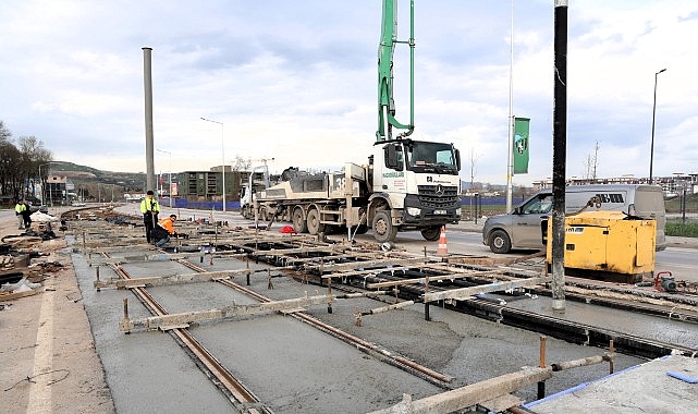 Kartepe Tramvay Hattı’nda durmak yok