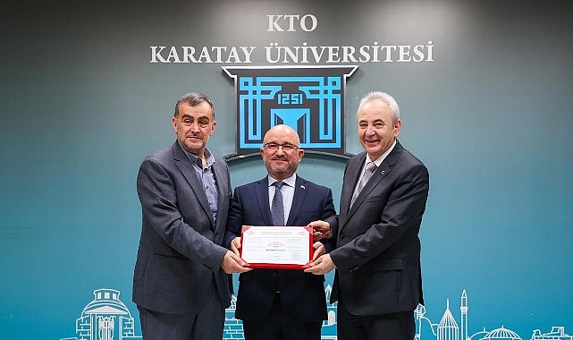 KTO Karatay Üniversitesi Ev Sahipliğinde, TS ISO 46001 Belge Takdim Töreni Gerçekleştirildi.