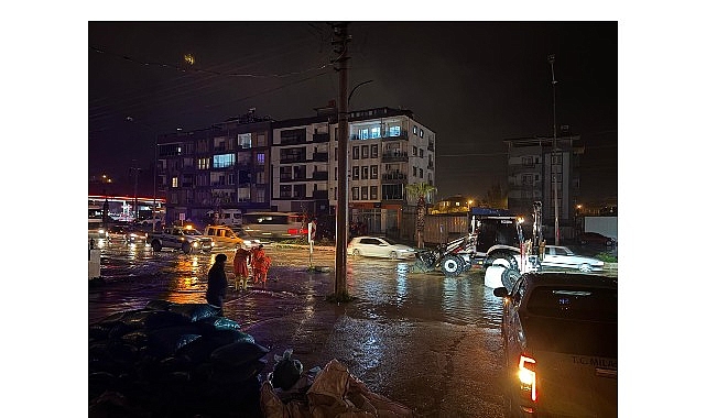 Milas Belediyesi Ekipleri Yoğun Yağış ve Fırtına Nedeniyle 7/24 Görev Başındaydı