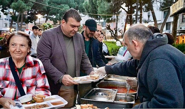 Seferihisar’da Ramazan Bereketi;  Dayanışma Seferberliği ile sofralar kuruluyor