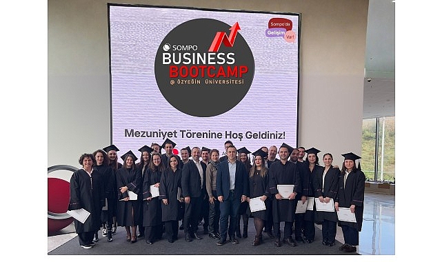 Sompo Sigorta Business Bootcamp Sertifika Programı dördüncü dönem mezunlarını verdi